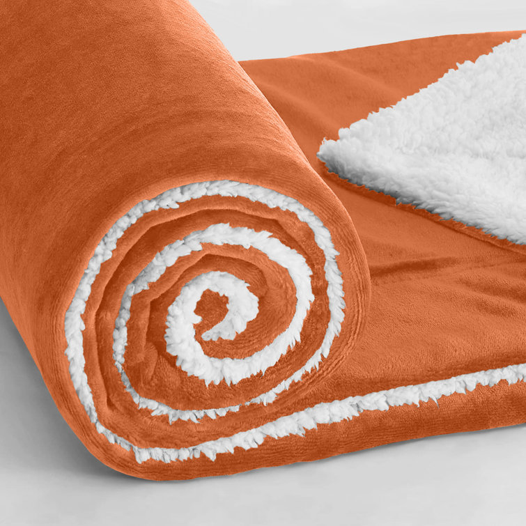 17 Stories Misuzu Sherpa Fleece Blanket Wayfair.co.uk